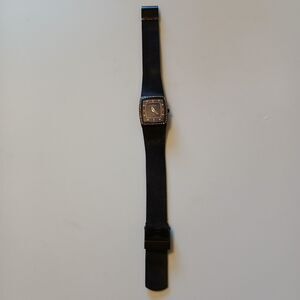 Skagen Denmark Women Dark Brown Stainless Steel Watch Japan Quartz Movt WR 3ATM